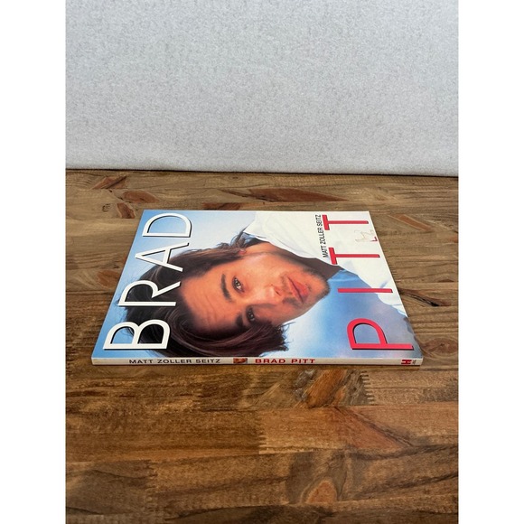 Vintage 1996 Brad Pitt by Matt Zoller Seitz Coffee Table Book Biography Photos - Picture 3 of 4